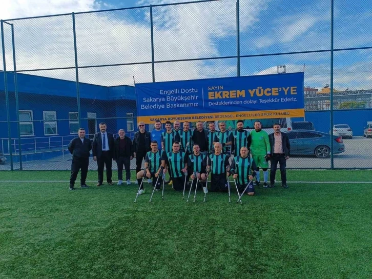 Engelliler Futbol Takımı, Antalya’dan puanla döndü
