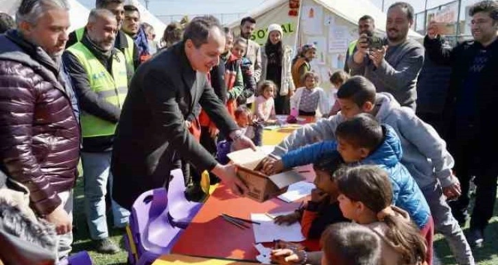 Erbakan, Hatay’da Bakanlar Soylu ve Koca ile görüştü