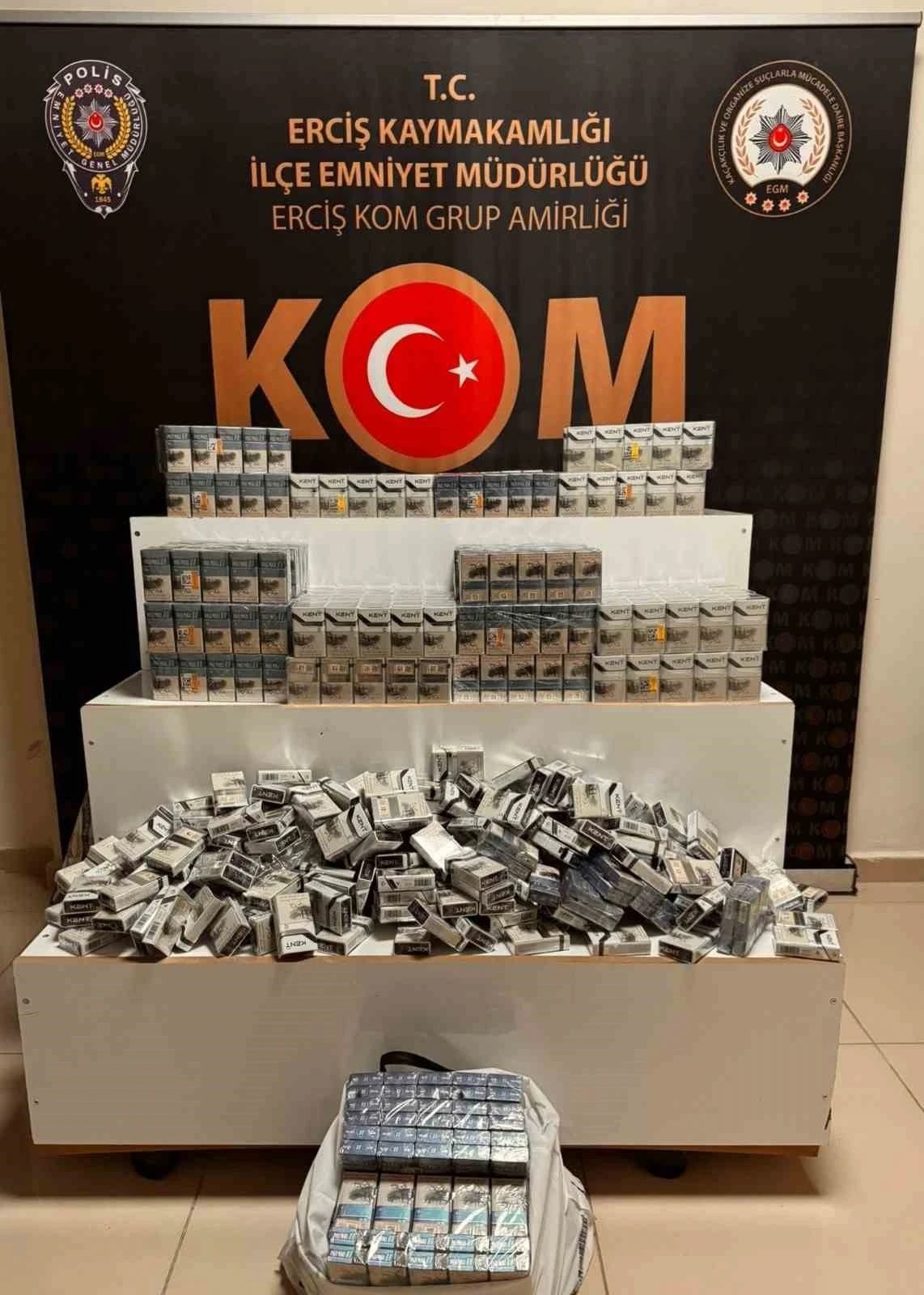 Erciş’te kaçakçılık operasyonu
