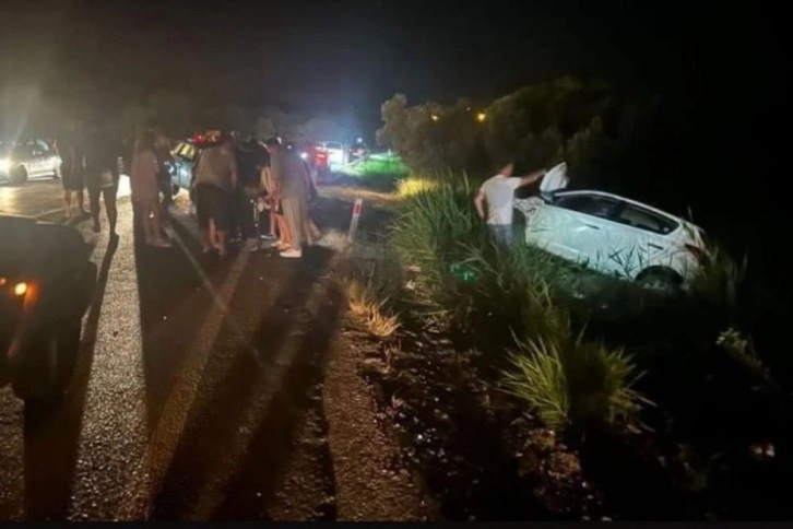 Erdek'te iki otomobil çarpıştı: 1 ölü, 2 yaralı
