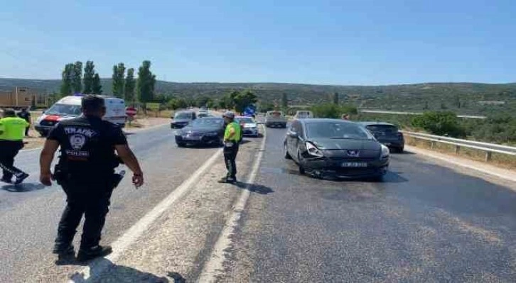 Erdek’te trafik kazasında 1 kişi yaralandı