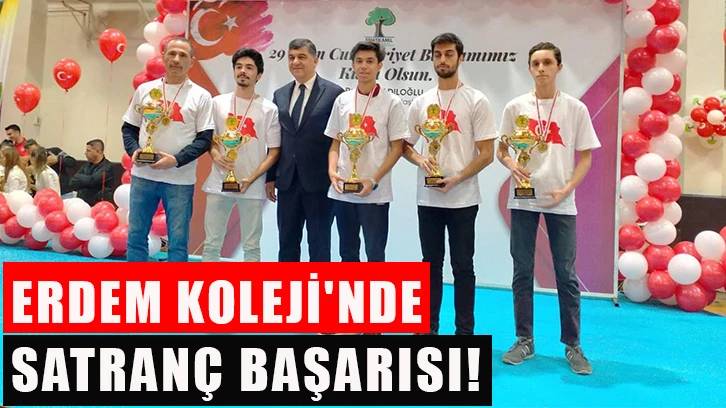 Erdem Koleji'nde Satranç Başarısı!