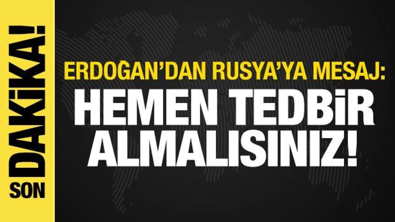 Erdoğan'dan Rusya, Suriye ve İran'a PKK/YPG mesajı: Tedbir almanız elzemdir