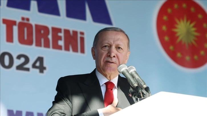 Erdoğan, Mamak Toplu Açılış Töreni'nde Konuştu