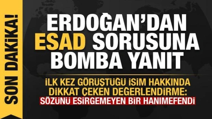 Erdoğan'dan Esad sorusuna yanıt: Haziran sonrası sil baştan yapabiliriz