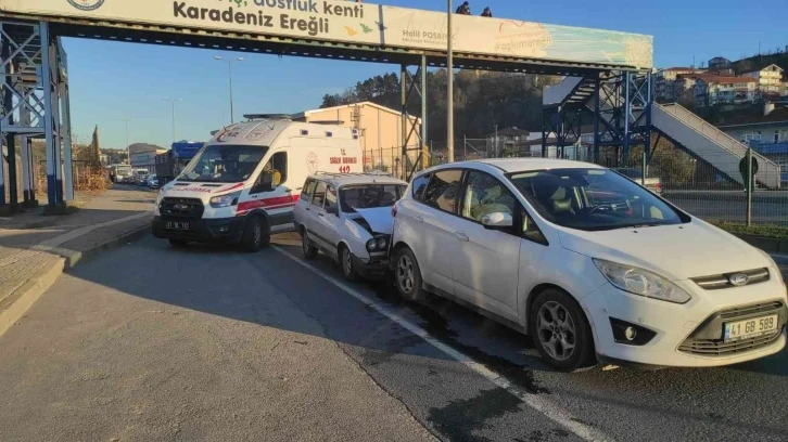 Ereğli’de trafik kazası: 4 yaralı
