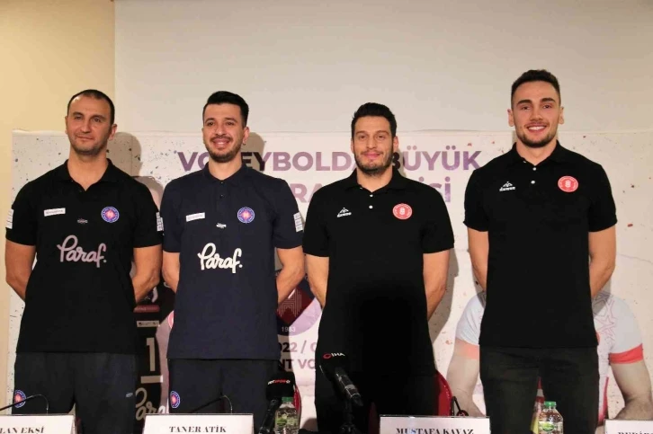 Erkekler Voleybol Ligi’nde başkent derbisi öncesi buluşma
