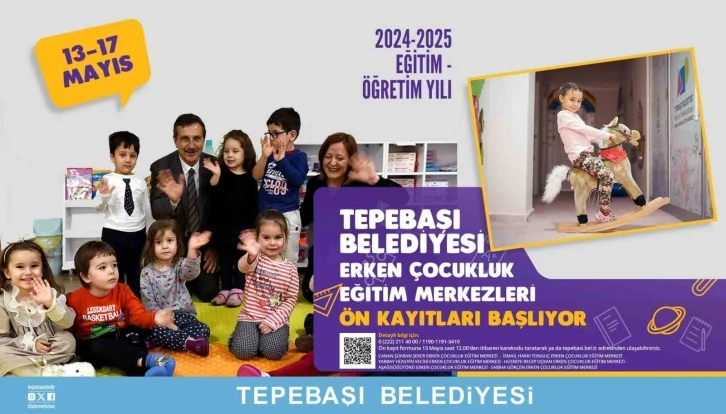 Erken çocukluk eğitim merkezleri ön kayıtları başlıyor
