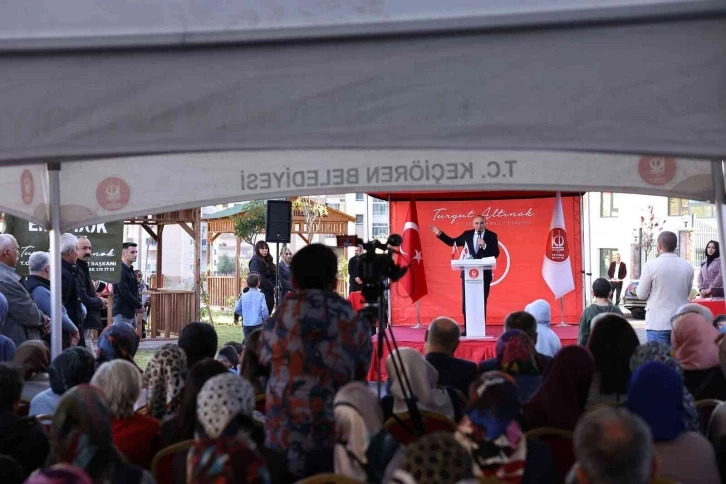 Erol Dok Parkı Keçiören’de açıldı
