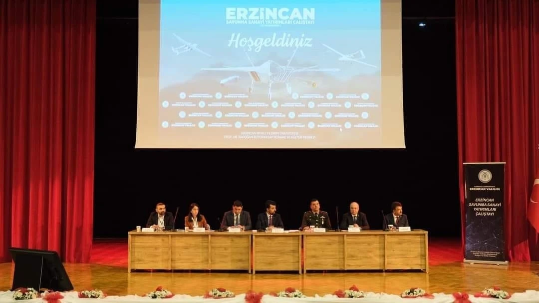 Erzincan’da &quot;Savunma Sanayi Yatırımları Çalıştayı&quot; düzenlendi
