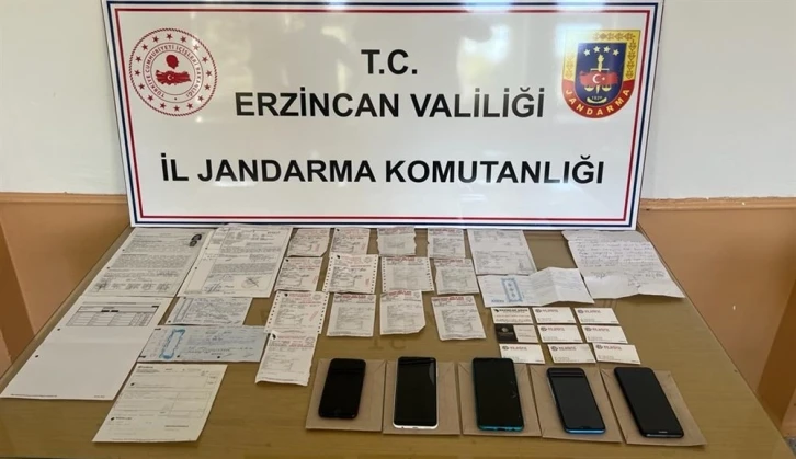 Erzincan’da tefecilik operasyonu: 5 gözaltı
