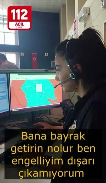 Erzincanlı kadının bayrak aşkı
