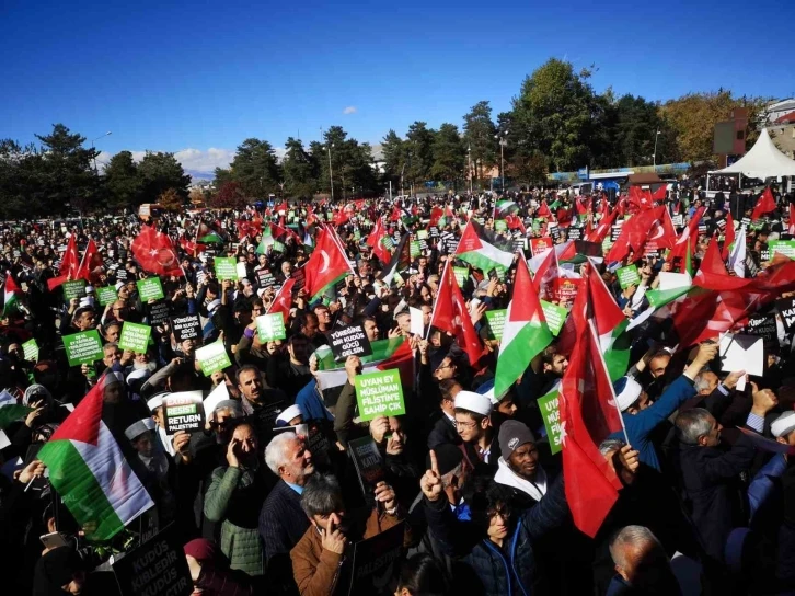 Erzurum’da "Özgür Kudüs" etkinliği
