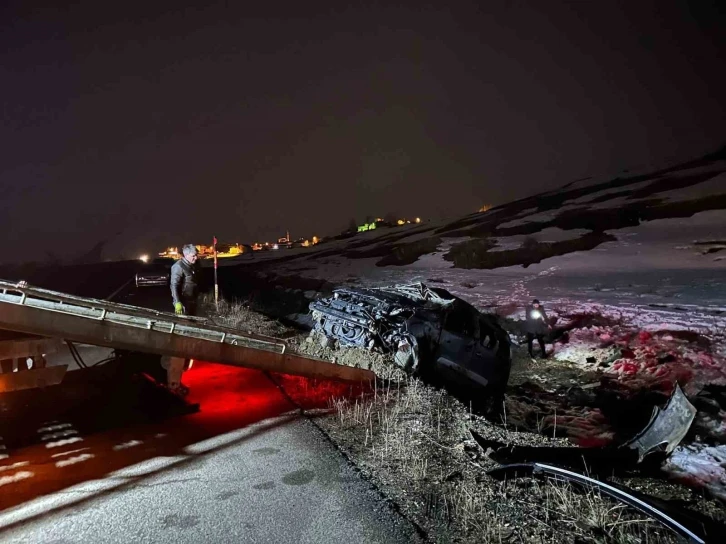 Erzurum’da trafik kazası; 4 yaralı
