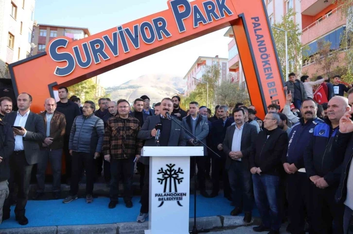 Erzurum’un ilk macera parkı Palandöken’de açıldı
