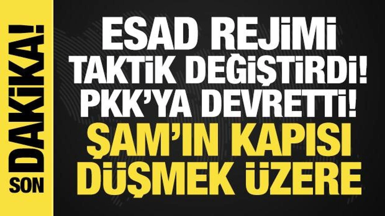 Esad rejimi taktik değiştirip PKK'ya devretti! HTŞ lideri: Rejimi devirmek istiyoruz