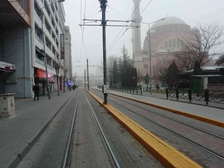 Eskişehir güne sisle uyandı
