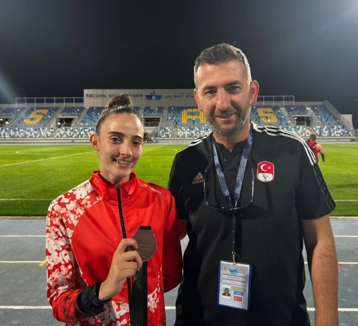 Eskişehirli atletizm sporcusu U23 Akdeniz Şampiyonası’nda 3’üncü oldu
