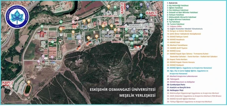 ESOGÜ, 2022-KPSS Ortaöğretim Sınavı’na katılacak adaylara giriş-çıkışlarda kolaylık sağlayacak
