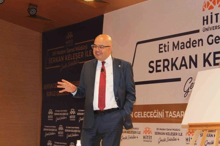 Eti Maden Genel Müdürü Serkan Keleşer:
