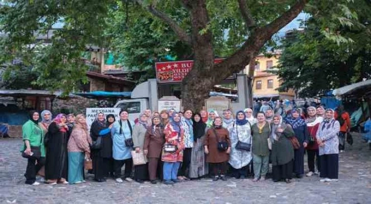 Evliya Çelebi’nin torunları Bursa’yı gezdi