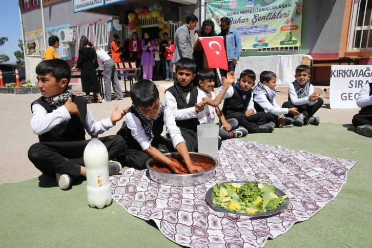 Eyyübiye kırsalında bahar şenliği
