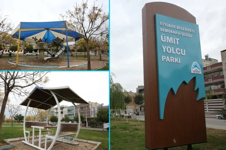 Eyyübiye parklarında kış mesaisi
