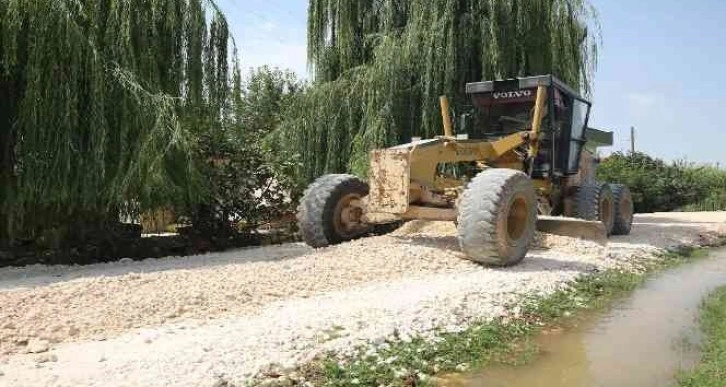 Eyyübiye’de yol çalışmalarının yaz sonuna bitirilmesi hedefleniyor