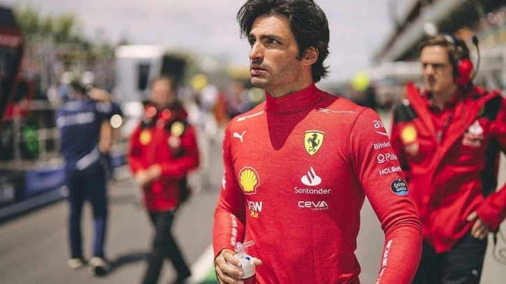 F1'de Carlos Sainz'a 10 sıra geriden başlama cezası verildi