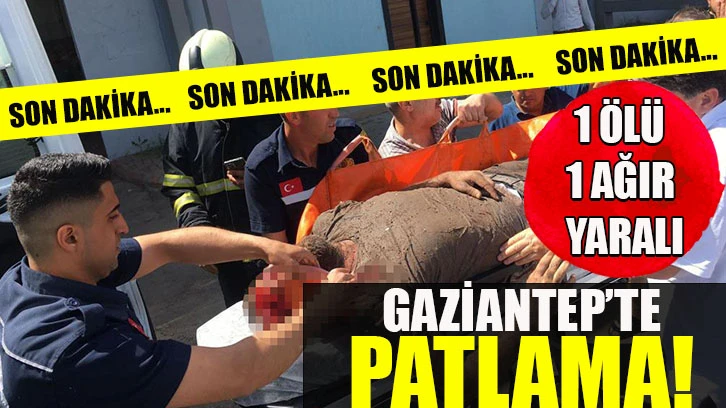 Fabrikanın buhar kazanı patladı: 1 ölü, 1 ağır yaralı