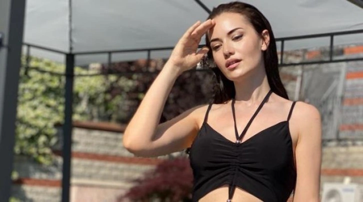 Fahriye Evcen kıvırcık saçlı fotoğraflarını paylaştı, her gören Pelin Akil zannetti