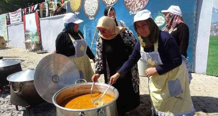 Fasulye Festivali’nde kazanlar kaynadı