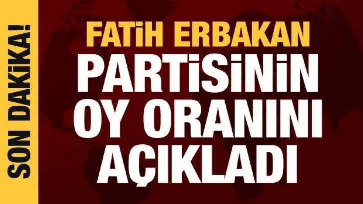 Fatih Erbakan Başkent Kulisi'nde