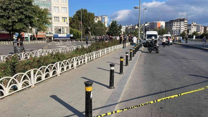 Fatih’te doldur boşalt yapan polis meslektaşını vurdu
