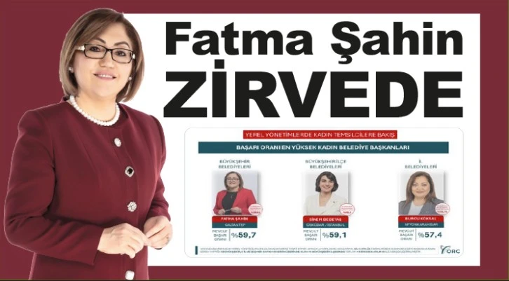 Fatma Şahin ZİRVEDE