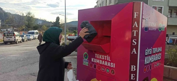 Fatsa’da giysi atıkları geri dönüşüme kazandırılacak
