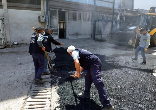 Fen işleri ekipleri, Akdeniz’in çehresini değiştiriyor