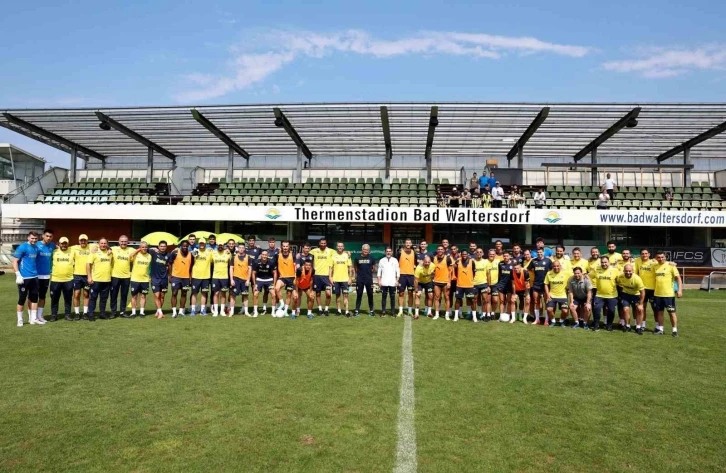 Fenerbahçe, Avusturya kampındaki son antrenmanını yaptı
