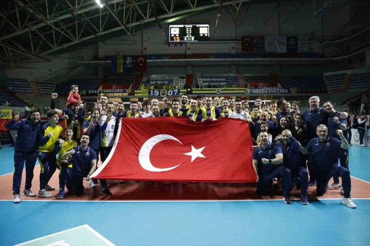 Fenerbahçe, CEV Cup’ta 4’lü finallere yükseldi
