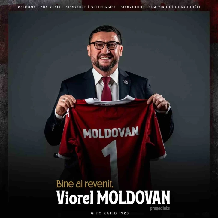 Fenerbahçe’nin eski futbolcusu Viorel Moldovan, Rapid Bükreş’in başkanı oldu
