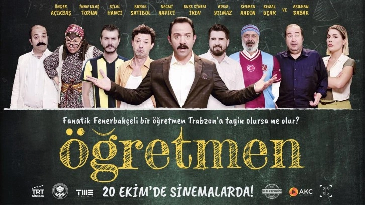 Fenerbahçe ve Trabzonspor rekabeti şimdi sinemada! Öğretmen filmi kahkaha tufanı estirecek