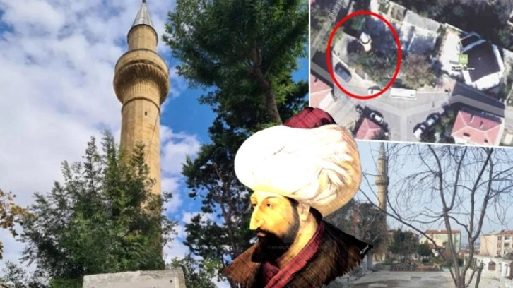 Fethin yıldönümünde Fatih'in Silivri'deki emaneti mahzun... Caminin sadece minaresi kaldı