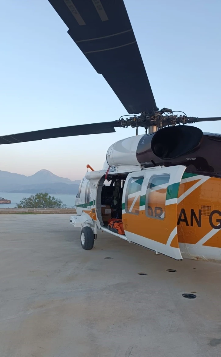 Fethiye’de 2 yangın söndürme helikopteri göreve başladı
