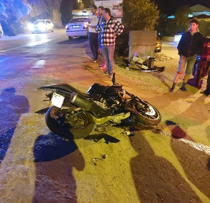 Fethiye’de motosiklet kazası: 1 ölü
