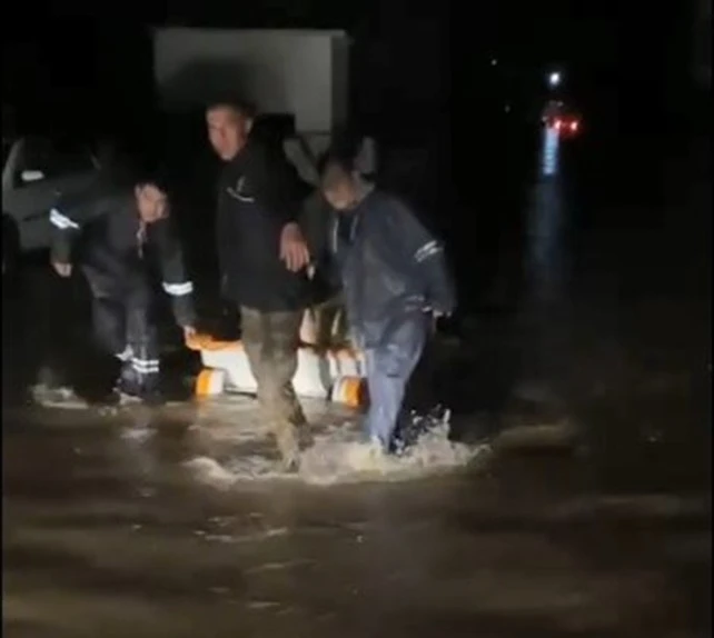 Fethiye’de sağanak yağmur etkili oldu
