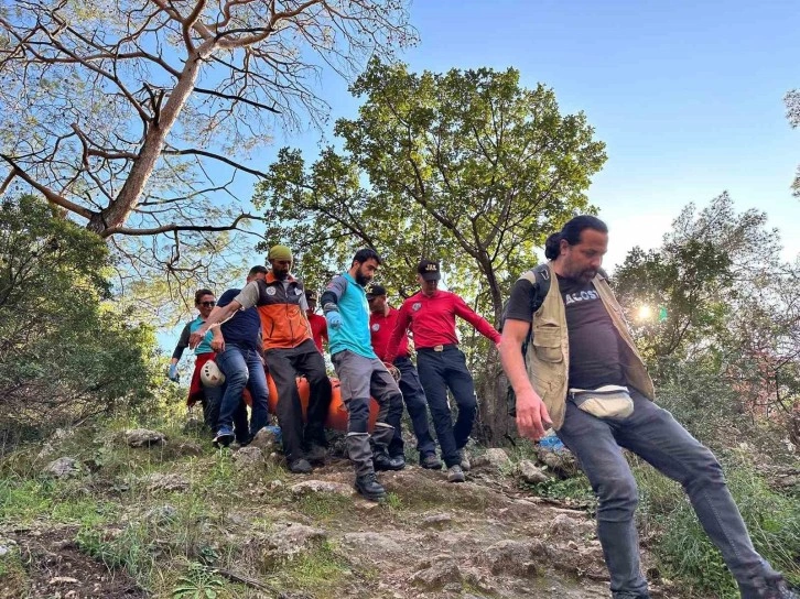 Fethiye'de Yürüyüş Yapan Kişi Mahsur Kaldı