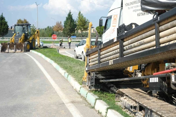 Fettah Söğütleri bölgesine yağmur suyu hattı
