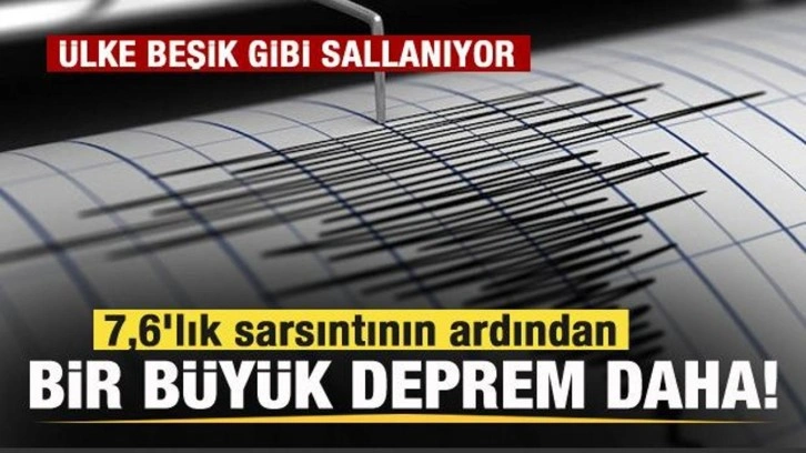 Filipinler beşik gibi! 7,6'lık depremden sonra bir büyük sarsıntı daha!