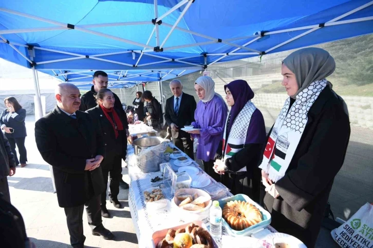 Filistin’e destek için bir araya geldiler
