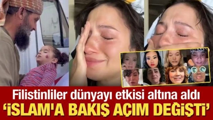 Filistinliler dünyayı etkisi altına aldı! "İslam'a bakış açım değişti"